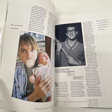 Lot of 2 Rock & Roll History Books Rolling Stone Illustrated & Revealed VTG 90s