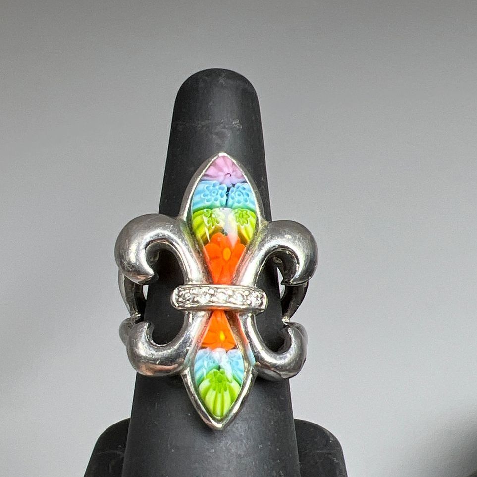 Alan K Fleur De Lis Ring Size 7