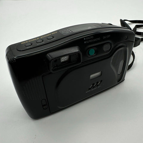 Vintage Samsung Maxima Zoom 105 35mm Point and Shoot Film Camera Macro Tested