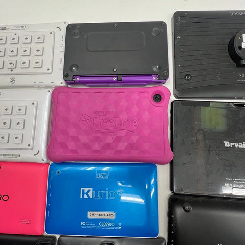 Lot of 14 Various Brand Tablets For Parts or Repair AS-IS Untested