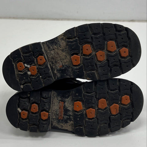 Harley-Davidson Stealth 81541 Motorcycle Riding Boots Distressed Biker Leather