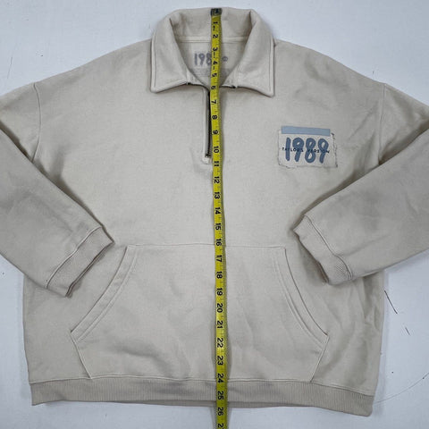 Taylor Swift Women's 1989 Taylor's Version Wonderland Quarter Zip Pullover XS