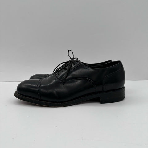 Florsheim Black Leather Cap Toe Oxford Dress Shoes Men's Size 9