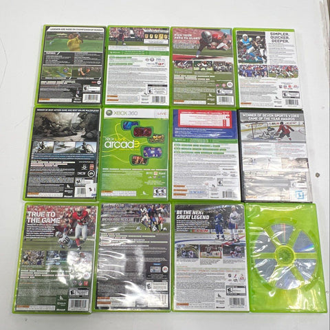 NCAA Football 12 Battlefield Fight Night Champion Xbox 360 12 Game Lot