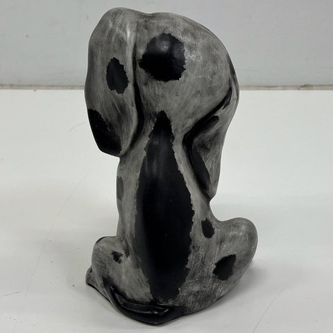 Vintage Big Eyes Dog Puppy Figurine Statue Ceramic Hand-Painted 11 Inch