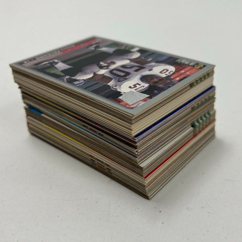 150+ Vintage NFL Football Card Lot 1980s-90s Topps Score Pro Set Commons