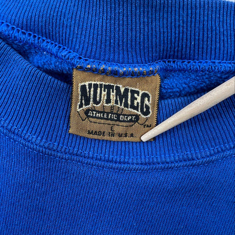Vintage 1991 St Louis Blues NHL Crewneck Sweatshirt Nutmeg Made in USA Sz L