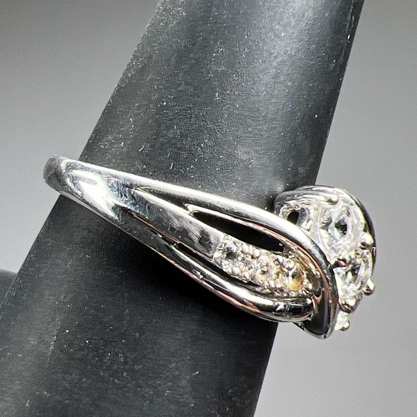 925 Sterling Silver Multi-Gemstone Ring Size 7