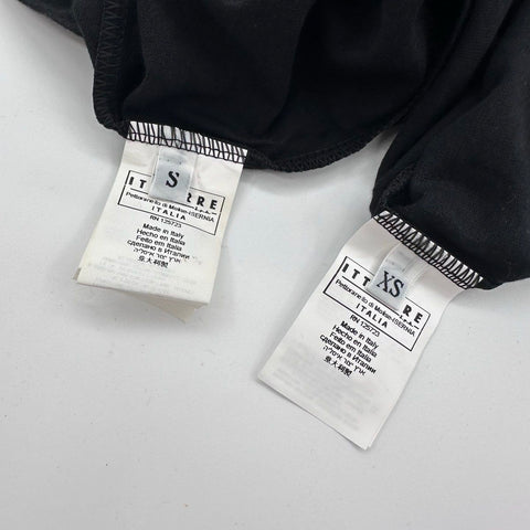 Fiorucci Women's i-D Magazine Graphic Tank Tops Black XS S NWT