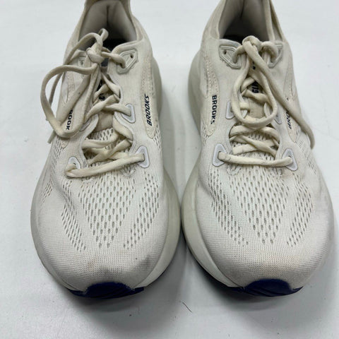Brooks Glycerin 19 White Navy Blue Running Shoes Men's Size 9