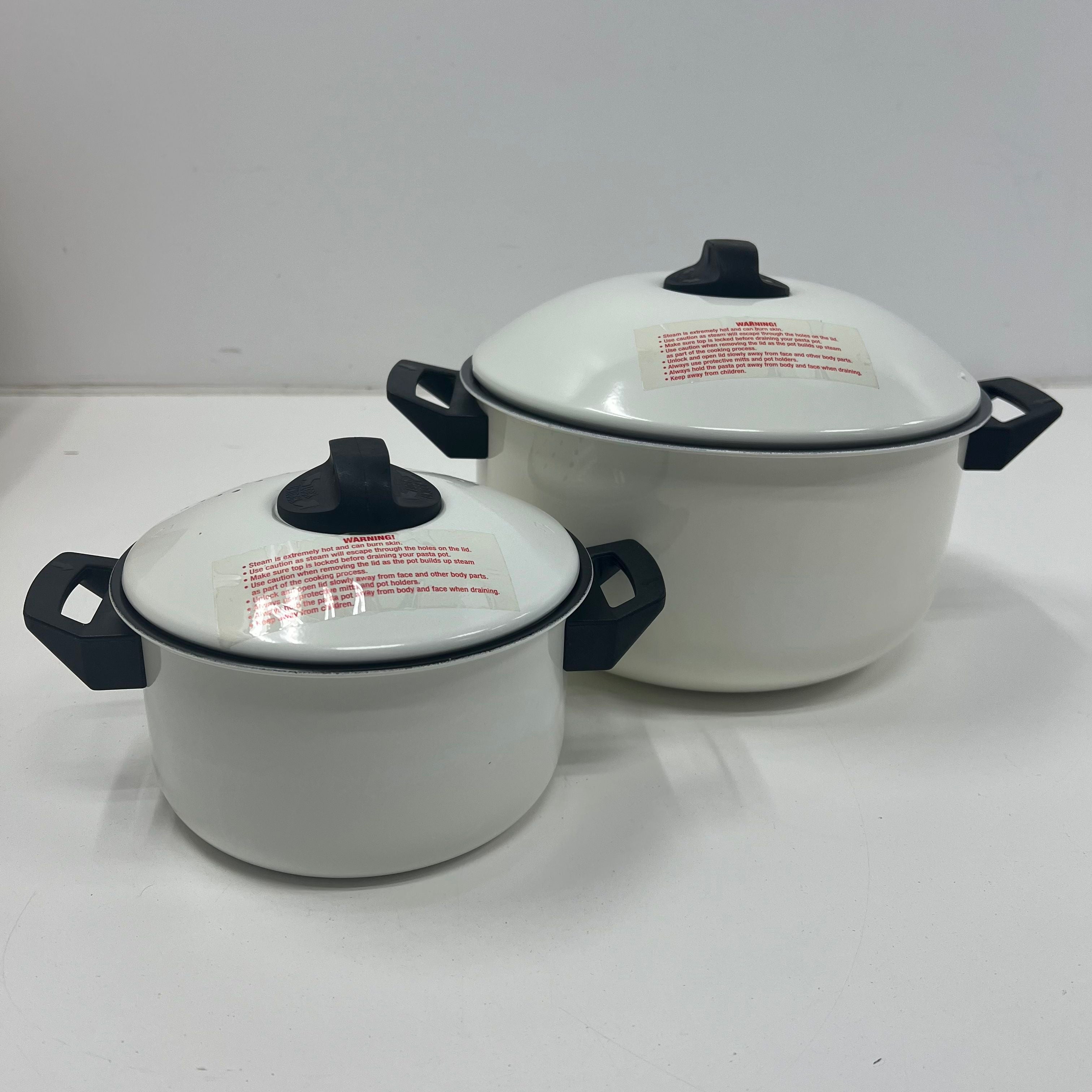 NIB PastaPot Express V2 Two Pots 7-10" Easy Chopper Cheese Grater