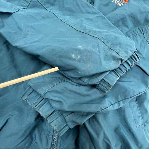 Vintage 90s Disney Tigger Embroidered Hooded Windbreaker Jacket Sz M