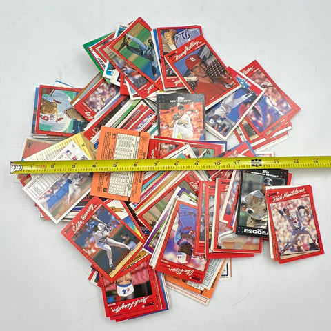Baseball Card Lot 1980s-90s Topps Donruss Fleer 1.3 Lbs See Photos