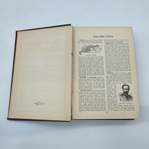 The American Educator 1927 Encyclopedia Set 6 Volumes Bellows-Durham Company