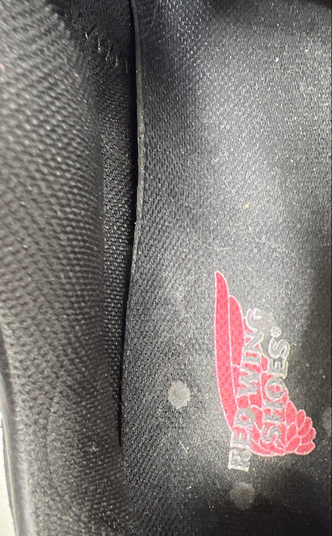 Red Wing ASTM F2413-11 Steel Toe Black Work Oxford Shoes Size 9.5 D