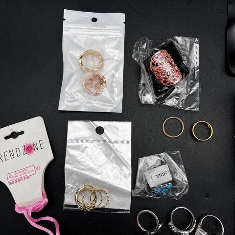 Claire's Paparazzi Fashion & Children's Ring Jewelry Lot 30+ Gold Silver Tone