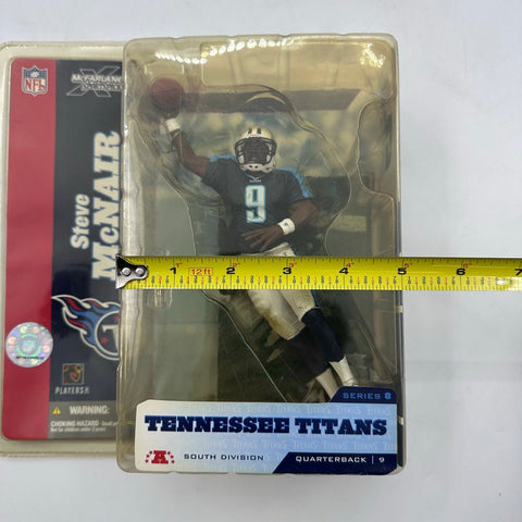 McFarlane NFL Series 8 Steve McNair Tennessee Titans Figure New in Box 2004