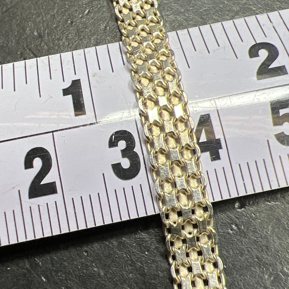 OTC 925 Sterling Silver Bismark Chain Bracelet 6g