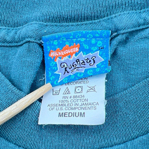 Vintage 1997 Rugrats Movie Tommy Pickles Long Sleeve T-Shirt Nickelodeon Sz M