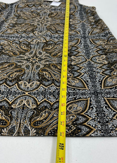 J. Jill NWT Paisley Medallion Print Sleeveless Shift Dress Stretch Knit Sz XSP