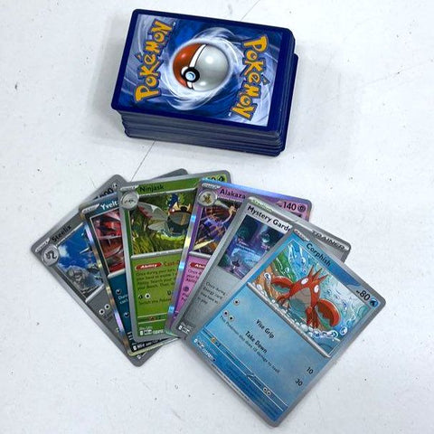 Yveltal V + 75+ Pokemon Card Lot Holo Reverse Holo Modern Nintendo