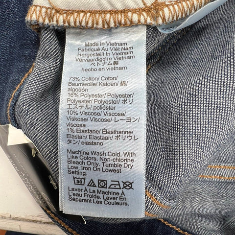 J.Crew NWT Blue 9" Mid-Rise Skinny Jeans Women's Size 29 Style CB395