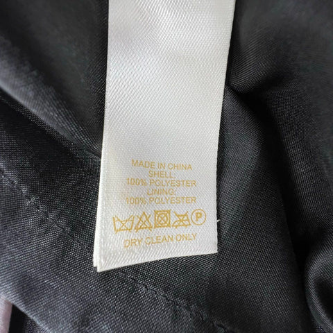 Kate Spade Women's Floral Cascade Dress Black Multicolor A-Line Fit Flare Sz 6