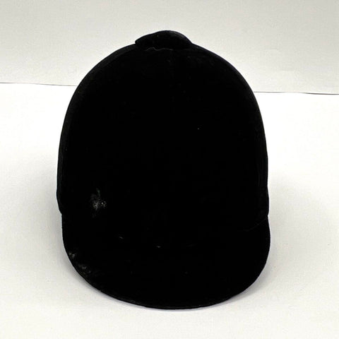 International Riding Helmets IRH Horse Riding Hat Hunt Cap Black Velvet 7 1/8