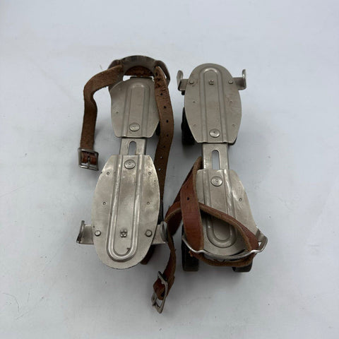 Chicago Flying Scout No. 101 Vintage Roller Skates Adjustable Steel With Box