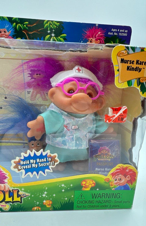 Playmates Totally Troll Dr Cornelius Care & Nurse Karen Kindly Doll Set NIB