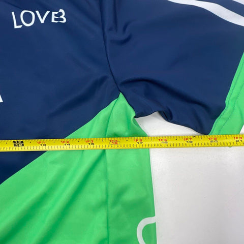 Adidas NWT Men's LOVB Omaha League One Volleyball Jersey Navy Green Size S