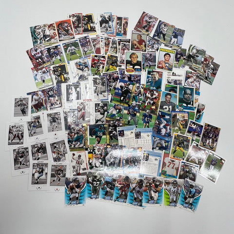 Jack Lambert & Jim Plunkett 150+ NFL Football Card Lot Vintage & Modern Topps UD