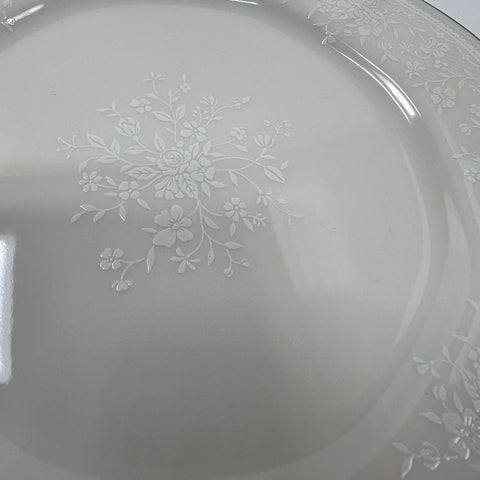 Noritake Chandon Platinum 10pc Dinnerware Set Service for 2 Ivory China