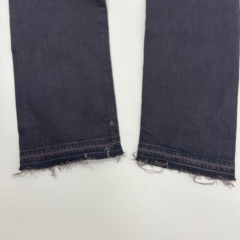 Levi's Premium 510 Skinny Gray Flex Raw Hem Jeans Men's 34x32 NWT
