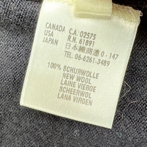 Escada Women's Vintage 90s Wool Sweater Set Black Mismatched Sz 38 44