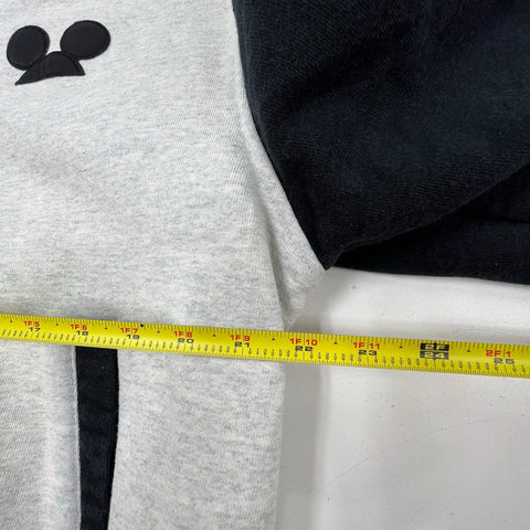 Vintage 90s Mickey & Co Disney Varsity Jacket Embroidered Script Logo Sz L