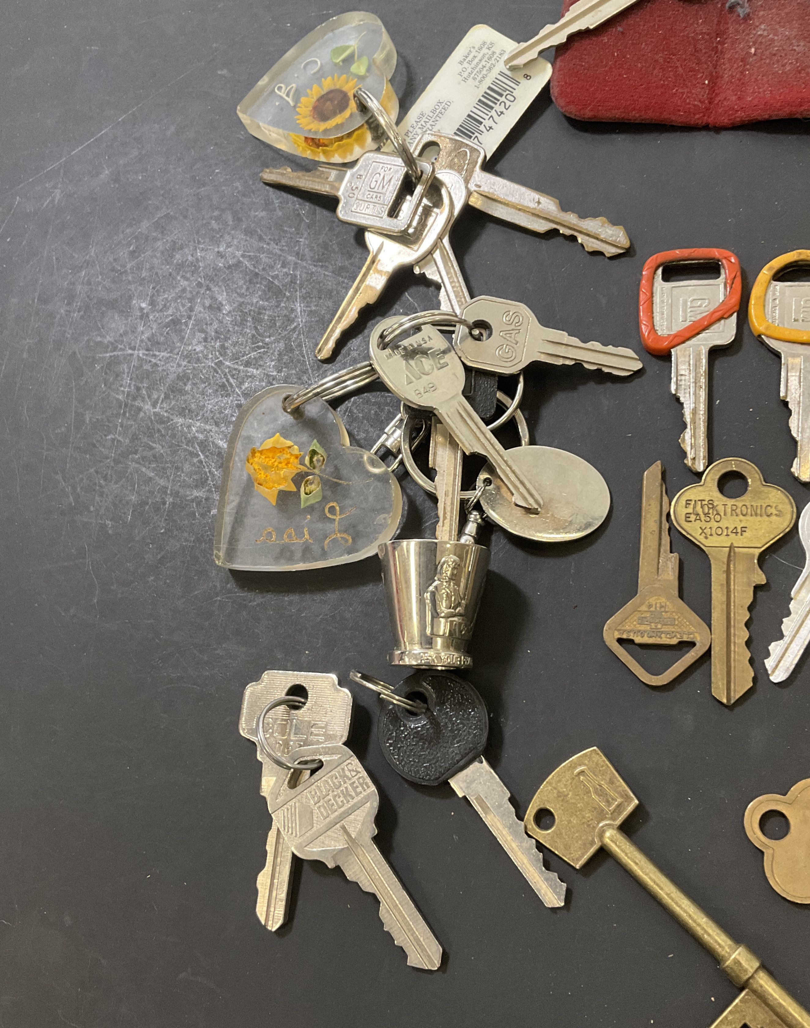 Lot Of Keys & Locks Various Styles Skeleton Keys Car Vehicle Keys