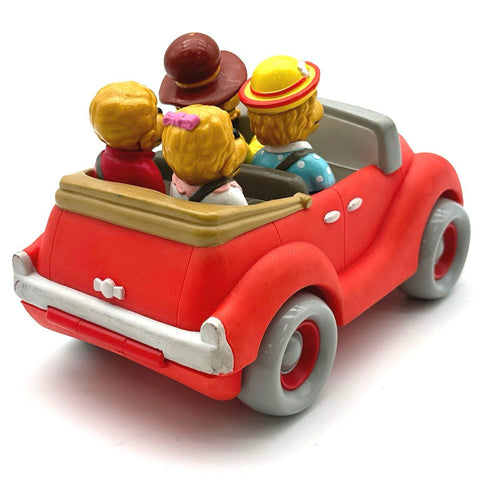 ERTL Berenstain Bears Red Roadster Car Toy with Internal Board Book 2000 Vintage