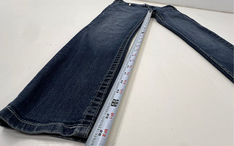 True Religion Women's Stella Low Rise Skinny Jeans Blue Sz 28 Made in USA