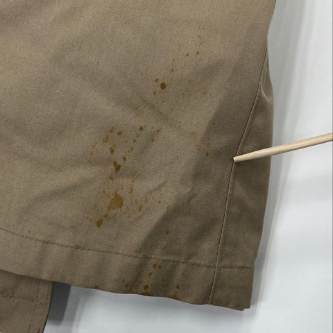 Vintage 80s Bradley Jons Men's Tan Trench Coat Belted Zip Out Liner Sz 42S