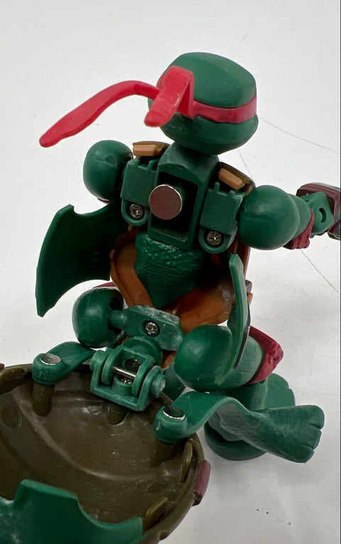 Raphael TMNT Playmates 2014 Nickelodeon Series 5 Inch Figure With 2 Sai