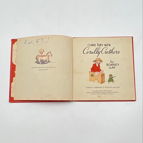 Children's Books Lot Little Golden Books Scholastic Disney 4 Pieces 1940s-1960s