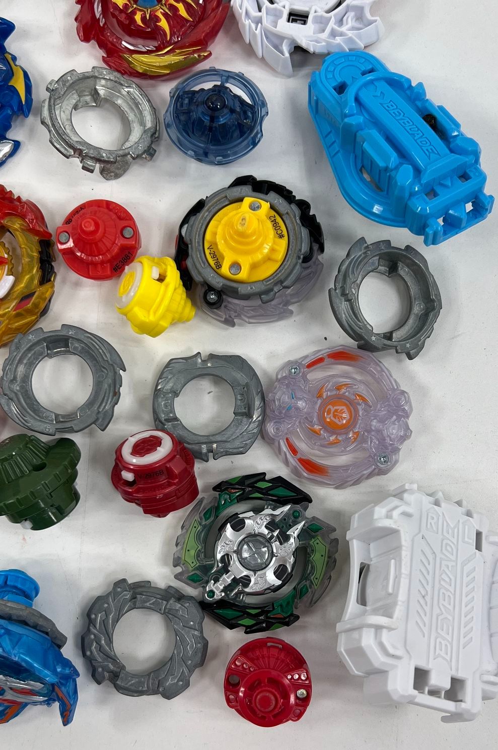 Children's Beyblade Toys Assorted Parts & Pieces Lot