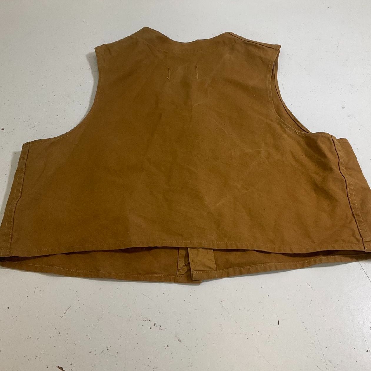 Vintage 70s Red Head Brunswick Canvas Duck Hunting Shooting Vest Men's L USA
