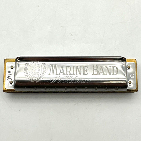 Hohner Marine Band No. 1896 Diatonic Harmonica Key of G A440 Made in Germany