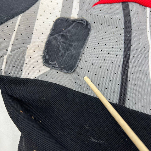 Thor Mens Flux Semi Vented Motocross Pants Black Red Graphic Dirt Bike MX Sz 28