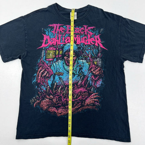 The Black Dahlia Murder Death Metal Graphic T-Shirt Double Stitch Gildan Sz L