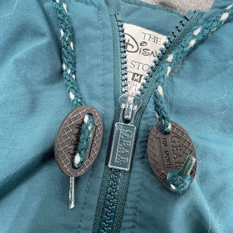 Vintage 90s Disney Tigger Embroidered Hooded Windbreaker Jacket Sz M