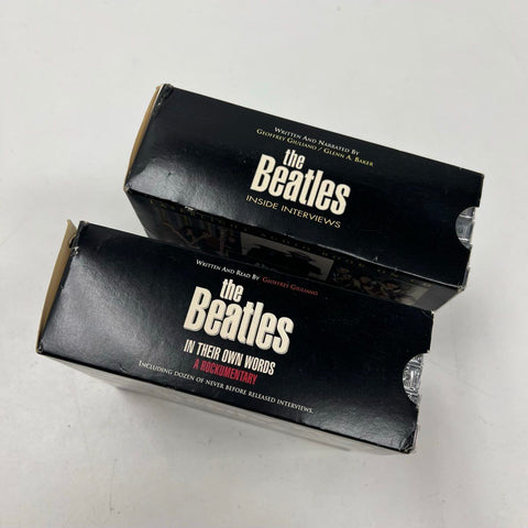 Vintage 1995 The Beatles Lot 2 CD Box Sets In Their Own Words Interviews Sealed