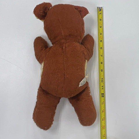 Vintage 1960s A&L Novelty Animal Playland Teddy Bear Stuffed Plush Toy USA